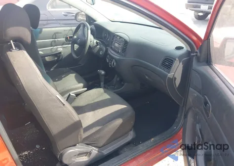 2007 Hyundai Accent Gs из США, поврежденный, VIN KMHCM36C57U039086